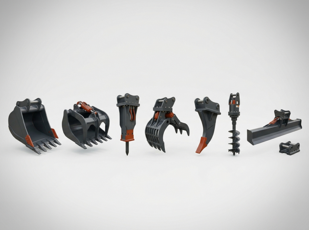 Auger Attachment Kit, one of our mini excavator attachments